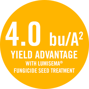 Potential yield benefit in field areas with higher Phytophthoria susceptibility